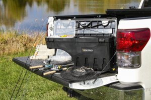 Ford Ranger Truck Bed Storage Box - Passenger Side - Undercover - SwingCase - Black - `24-`25 Ford Ranger Truck Bed Storage Box - Passenger Side - Undercover - SwingCase - Black - `24-`25