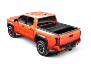 Ford Ranger Tonneau Cover - Undercover - Hard Fold - Matte Black - `24-`25