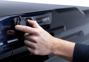 Ford F-250 Bed Cover - Undercover - Elite LX - Blue Jeans - `17-`22