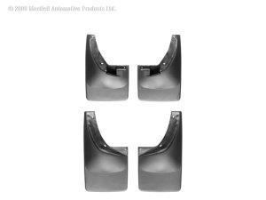 Dodge Ram Truck Mud Flaps - WeatherTech - No-Drill DigitalFit - Black - `06-`08
