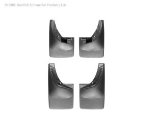 Dodge Ram Truck Mud Flaps - WeatherTech - No-Drill DigitalFit - Black - `06-`08