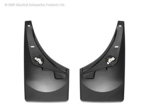 Ford F250 Mud Flap - WeatherTech - No-Drill DigitalFit - Black - `08-`10