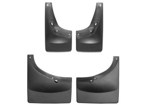 GMC Sierra Mud Flaps - WeatherTech - No-Drill DigitalFit - Black - `14-`27 GMC Sierra Mud Flaps - WeatherTech - No-Drill DigitalFit - Black - `14-`27