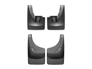 Dodge Ram 1500 Mud Flap Kit - WeatherTech - No-Drill DigitalFit - Black - `09-`11