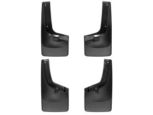 Chevrolet Colorado Mud Flaps - WeatherTech - No Drill DigitalFit - Black - `04-`12 Chevrolet Colorado Mud Flaps - WeatherTech - No Drill DigitalFit - Black - `04-`12