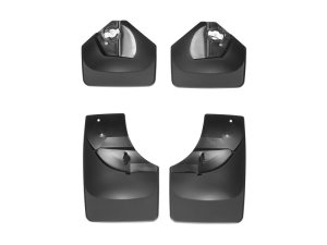 Ford Transit Mud Flaps - WeatherTech - No-Drill DigitalFit - Black - `14-`27