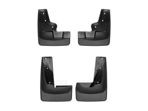 Ford Edge Mud Flap Kit - WeatherTech - No-Drill DigitalFit - Black - `19-`27 Ford Edge Mud Flap Kit - WeatherTech - No-Drill DigitalFit - Black - `19-`27
