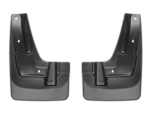 Subaru Forester Mud Flaps - WeatherTech - No-Drill DigitalFit - Black - `14-`27