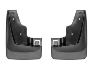 Jeep Patriot Mud Flaps - WeatherTech - No-Drill DigitalFit - Black - `11-`27