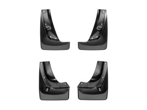 Honda Ridgeline MudFlaps - WeatherTech - No-Drill DigitalFit® - Black - `17-`27