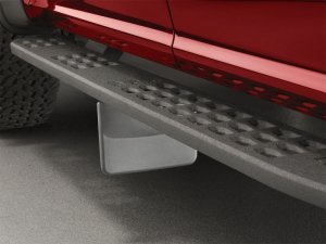 Ford F-150 Raptor Mud Flaps - WeatherTech - No-Drill, DigitalFit, QuickTurn Fastening System - Black - `17-`27