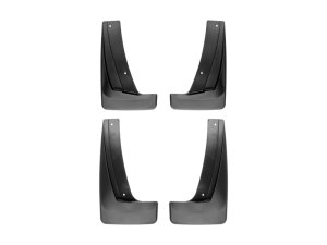 GMC Terrain Mud Flaps - WeatherTech - No-Drill DigitalFit - Black - `18-`27