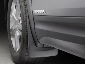 GMC Terrain Mud Flaps - WeatherTech - No-Drill DigitalFit - Black - `18-`27