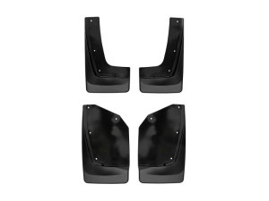 Chevrolet Traverse Mud Flaps - WeatherTech - No-Drill DigitalFit - Black - `18-`27