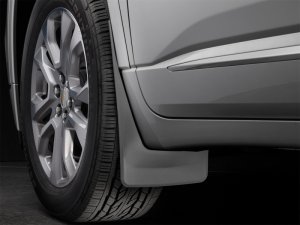 Chevrolet Traverse Mud Flaps - WeatherTech - No-Drill DigitalFit - Black - `18-`27