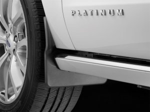 Ford Expedition Max Mud Flaps - WeatherTech - No-Drill DigitalFit - Black - `18-`27