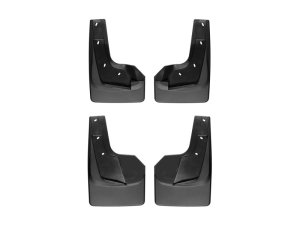 Dodge Ram 1500 Mud Flaps - WeatherTech - No-Drill DigitalFit - Black - `19-`27