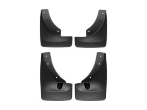 Ford Escape Mud Flaps - Front - WeatherTech - No-Drill DigitalFit - Black - `20-`27