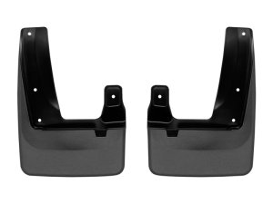 Hyundai Tucson Mud Flaps - WeatherTech - No-Drill DigitalFit - Black - `19-`27