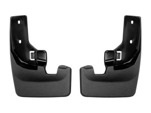 Nissan Rogue Mud Flaps - WeatherTech - No-Drill DigitalFit - Black - `21-`27