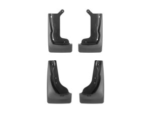 Honda Pilot Mud Flaps - Front + Rear - WeatherTech - No-Drill DigitalFit - Black - `23-`25