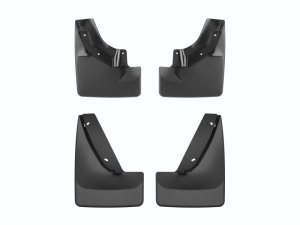 Cadillac Escalade Mud Flaps - Front + Rear - WeatherTech - No-Drill DigitalFit - Black - `25-`26 Cadillac Escalade Mud Flaps - Front + Rear - WeatherTech - No-Drill DigitalFit - Black - `25-`26