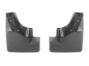 Cadillac Escalade Mud Flaps - WeatherTech - No-Drill DigitalFit - Black - `21-`24 Cadillac Escalade Mud Flaps - WeatherTech - No-Drill DigitalFit - Black - `21-`24