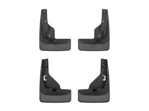Toyota Grand Highlander Mud Flaps - Front & Rear - WeatherTech - No-Drill DigitalFit - Black - 2024+
