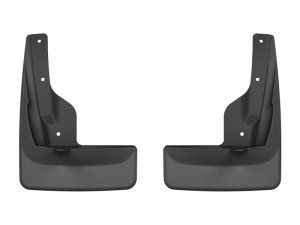 Toyota Grand Highlander Mud Flaps - Front - WeatherTech - No-Drill DigitalFit - Black - 2024+