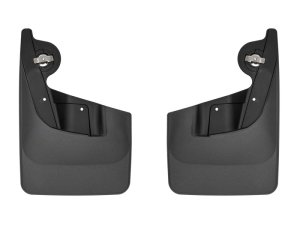 Chevrolet Colorado Mudflaps - Front - WeatherTech - No Drill, DigitalFit - Black - `23-`24