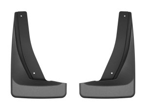 Chevrolet Traverse Mud Flaps - Front - WeatherTech - No-Drill DigitalFit - Black - `24-`25