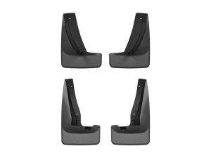Buick Encore GX Mud Flaps - Front & Rear - WeatherTech - No-Drill DigitalFit - Black - `24-`26 Buick Encore GX Mud Flaps - Front & Rear - WeatherTech - No-Drill DigitalFit - Black - `24-`26