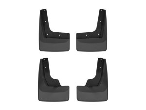 Acura MDX Mud Flaps - Front + Rear - WeatherTech - No-Drill DigitalFit - Black - `25-`26 Acura MDX Mud Flaps - Front + Rear - WeatherTech - No-Drill DigitalFit - Black - `25-`26