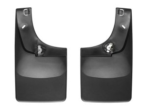 Ford F250 Mud Flap - WeatherTech - No-Drill DigitalFit - Black - `04-`08