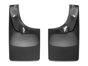 Ford F250 Mud Flap - WeatherTech - No-Drill DigitalFit - Black - `04-`08