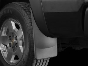 Chevrolet Tahoe Mud Flaps - WeatherTech - No-Drill DigitalFit - Black - `00-`06