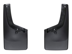 Chevrolet Colorado Mudflaps - WeatherTech - No-Drill DigitalFit - Black - `04-`12 Chevrolet Colorado Mudflaps - WeatherTech - No-Drill DigitalFit - Black - `04-`12