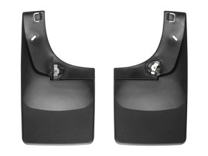 GMC Sierra Mud Flaps - WeatherTech - No-Drill DigitalFit - Black - `14-`27 GMC Sierra Mud Flaps - WeatherTech - No-Drill DigitalFit - Black - `14-`27