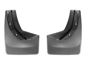 Ford Explorer Mud Flaps - Rear - WeatherTech - No-Drill DigitalFit - Black - `11-`27