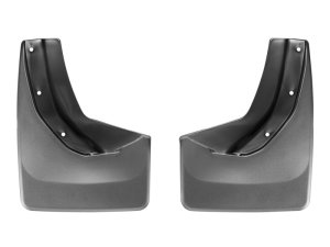 Ford Explorer Mud Flaps - Rear - WeatherTech - No-Drill DigitalFit - Black - `11-`27