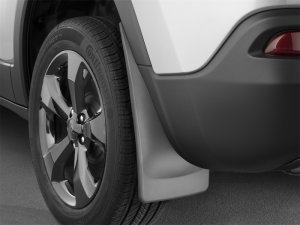 Jeep Cherokee Mud Flaps - WeatherTech - No-Drill DigitalFit - Black - `14-`27 Jeep Cherokee Mud Flaps - WeatherTech - No-Drill DigitalFit - Black - `14-`27