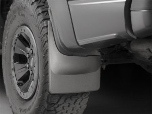 Ford Raptor Mud Flaps - WeatherTech - No-Drill DigitalFit - Black - `17-`27