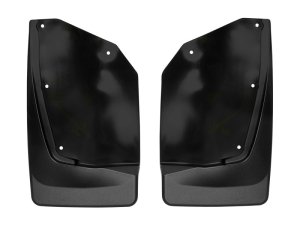 Chevrolet Traverse Mud Flaps - WeatherTech - No-Drill DigitalFit - Black - `18-`27