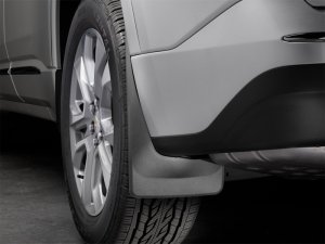 Chevrolet Traverse Mud Flaps - WeatherTech - No-Drill DigitalFit - Black - `18-`27