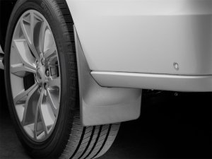 Ford Expedition Max Mud Flap - WeatherTech - No-Drill DigitalFit - Black - `18-`27