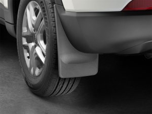 Jeep Compass Mud Flaps - Rear - WeatherTech - No-Drill DigitalFit - Black - `18-`27 Jeep Compass Mud Flaps - Rear - WeatherTech - No-Drill DigitalFit - Black - `18-`27
