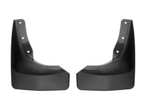 Ford Explorer Mud Flaps - Rear - WeatherTech - No-Drill DigitalFit - Black - `20-`27 Ford Explorer Mud Flaps - Rear - WeatherTech - No-Drill DigitalFit - Black - `20-`27