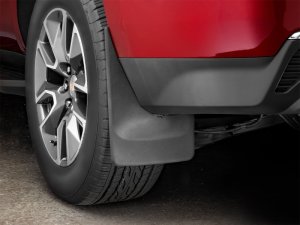 Chevrolet Suburban Mud Flaps - Rear - WeatherTech - No-Drill DigitalFit - Black - `21-`27