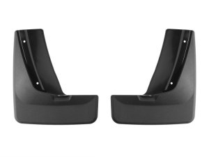 Hyundai Palisade Mud Flaps - WeatherTech - No-Drill DigitalFit - Black - `20-`27