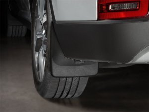 Hyundai Palisade Mud Flaps - WeatherTech - No-Drill DigitalFit - Black - `20-`27